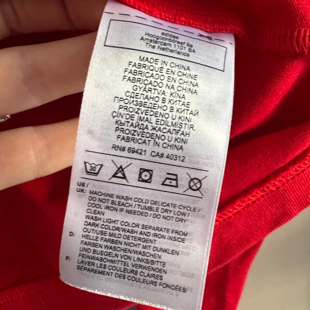 ❌SOLD❌ Reebok by Pyer Moss Red Hooded Sweatshirt Size Small Oversized - Picture 6 of 7